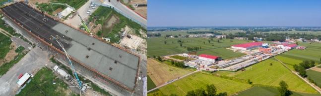 中化學(xué)交建集團蘭太高速三標項目現澆梁澆筑及箱梁預制工作圓滿(mǎn)完成